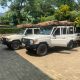 4×4 rooftop tent camping Rwanda