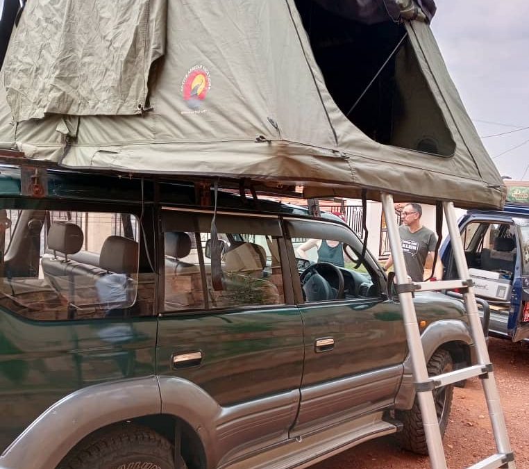 4WD Car Rental with Rooftop tent in Rwanda