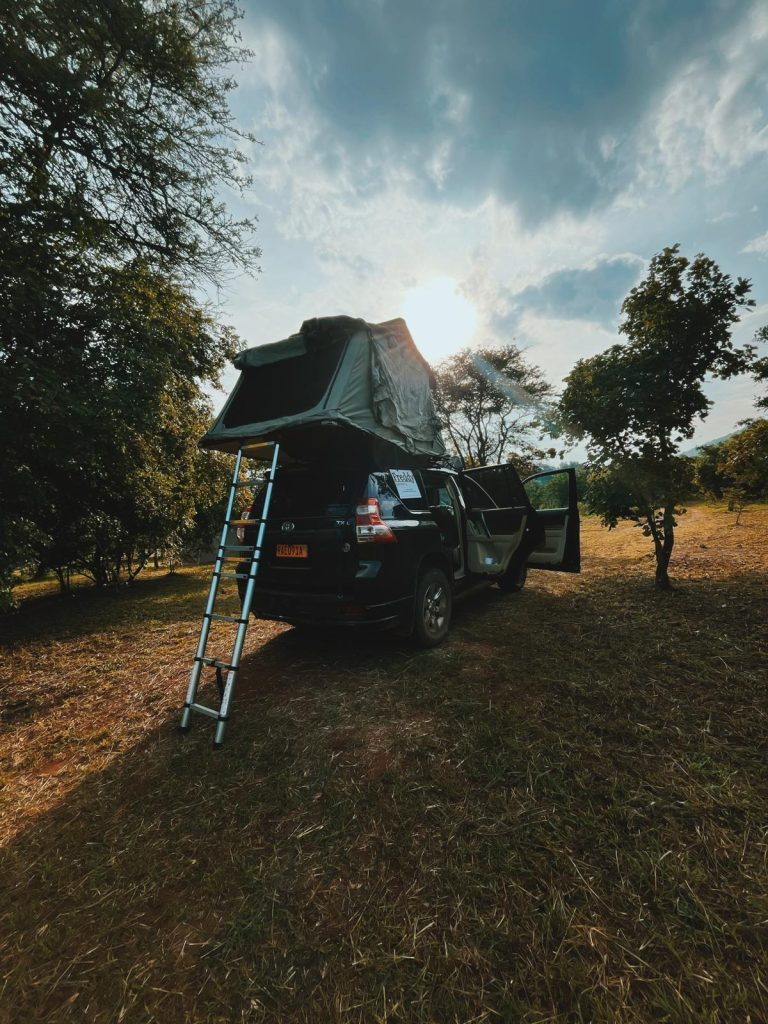 Safari Vehicle Rental Rwanda Rooftop Tent