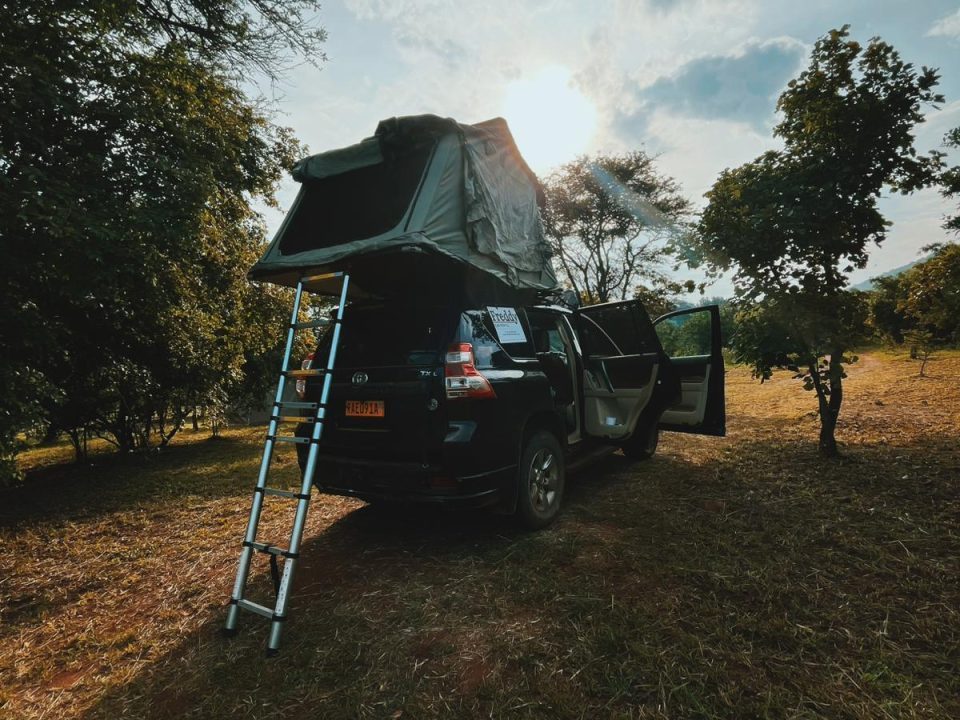 Safari Vehicle Rental Rwanda Rooftop Tent
