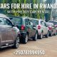 Rwanda Car Rental Services, rwanda car hire
