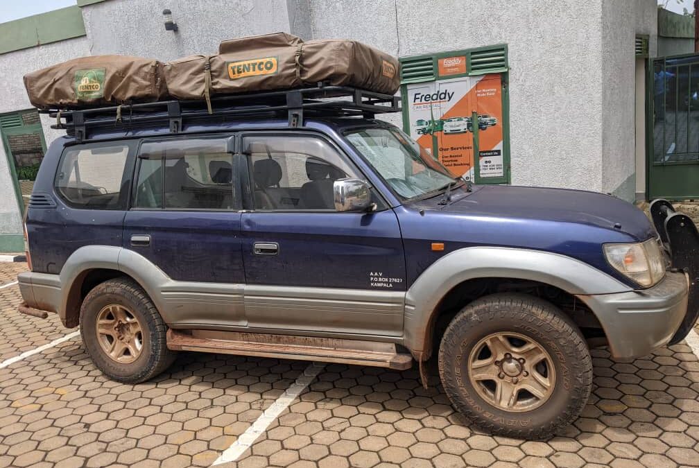 Safari Vehicle Rental Rwanda Rooftop Tent