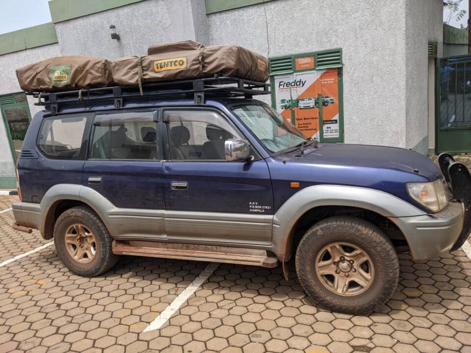 Safari Vehicle Rental Rwanda Rooftop Tent