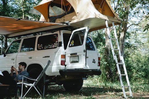 Camping Gear Rental Rwanda: 4x4 with Rooftop Tent | Freddy Car Rental