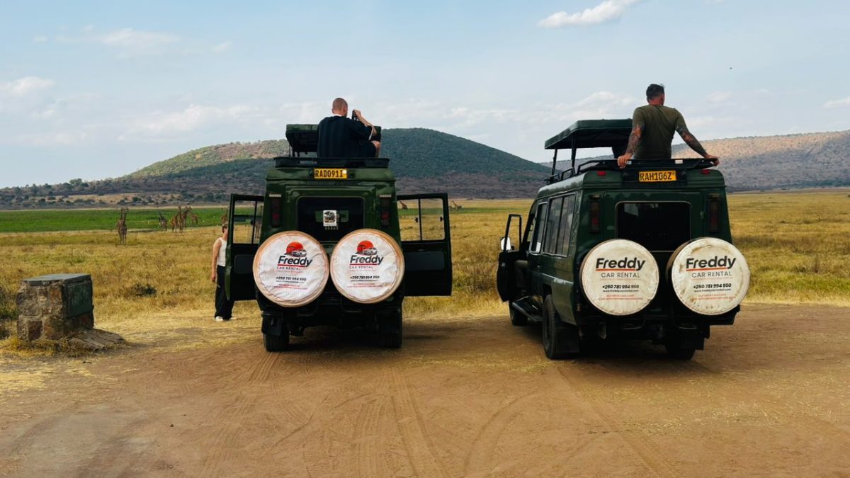Looking for Akagera Safari Car Rental? Freddy Car Rental offers reliable 4x4 vehicles, Land Cruisers, Prados, and safari cars for self-drive or guided safaris in Akagera National Park.