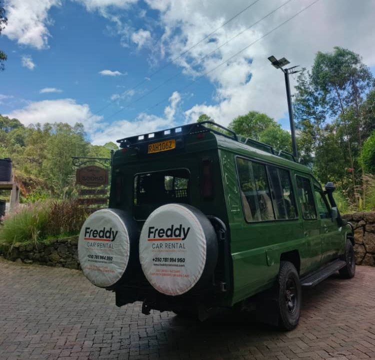 4x4 car rental in Rwanda for gorilla trekking