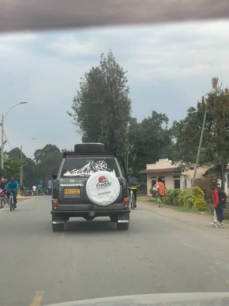 4x4 rental vehicle for an Akagera National Park road trip in Rwanda