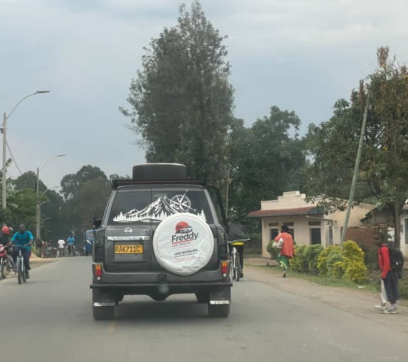 4x4 rental vehicle for an Akagera National Park road trip in Rwanda