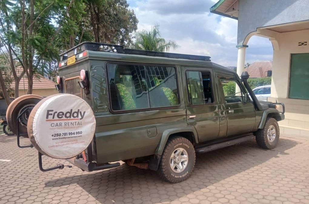 Rwanda safari vehicle rental with a suitable 4x4